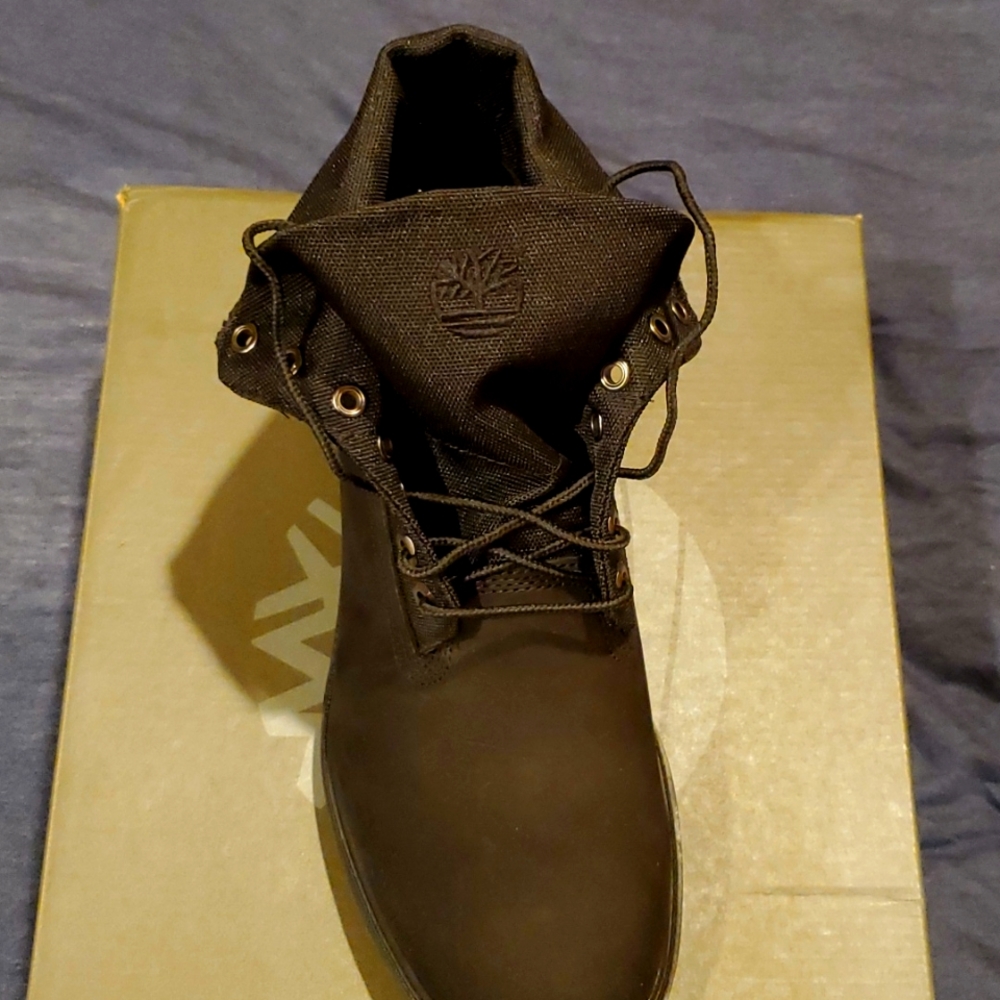 New Men's Timberland Roll Top Boots